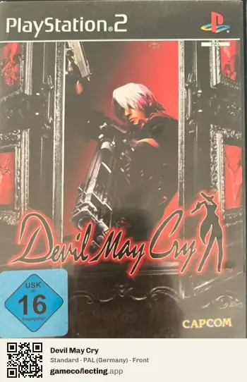 Devil May Cry PlayStation 2, Germany box front