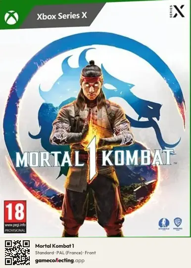 Mortal Kombat 1 Xbox Series X, France box front