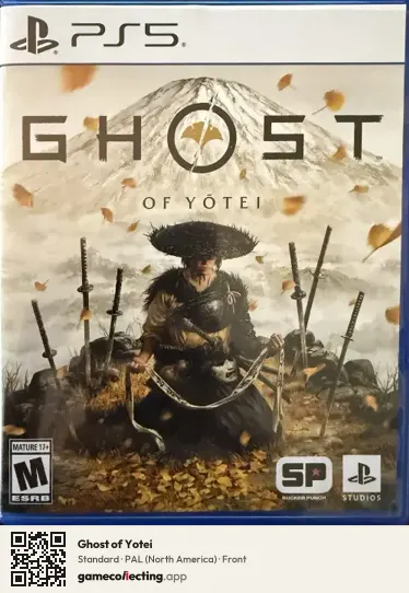 Ghost of Yotei PlayStation 5, North America box front