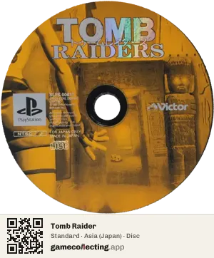Tomb Raider PlayStation, Asia disc