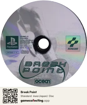 Break Point PlayStation, Asia disc