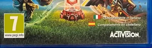 Skylanders: Imaginators, the PEGI square on its front