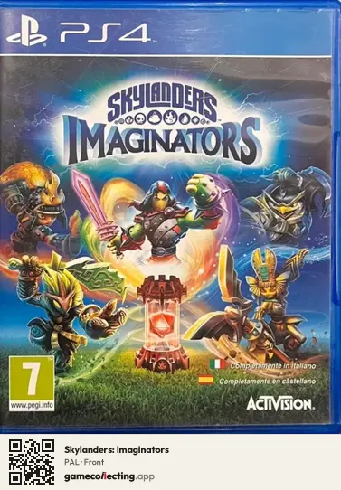 Skylanders: Imaginators PlayStation 4, PAL box front