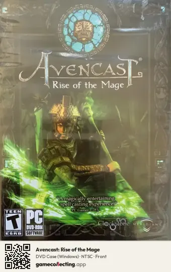 Avencast: Rise of the Mage Computer, NTSC box front