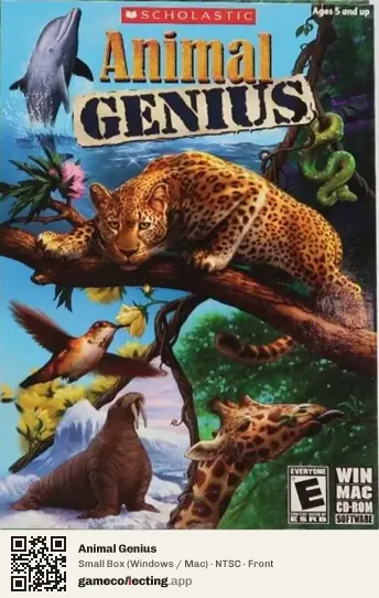 Animal Genius Computer, NTSC box front
