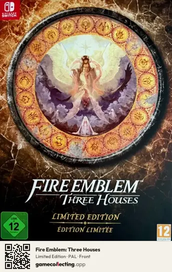 Fire Emblem: Three Houses Nintendo Switch, PAL box front