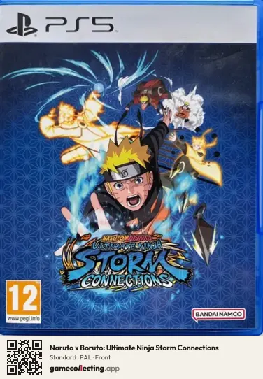 Naruto x Boruto: Ultimate Ninja Storm Connections PlayStation 5, PAL box front