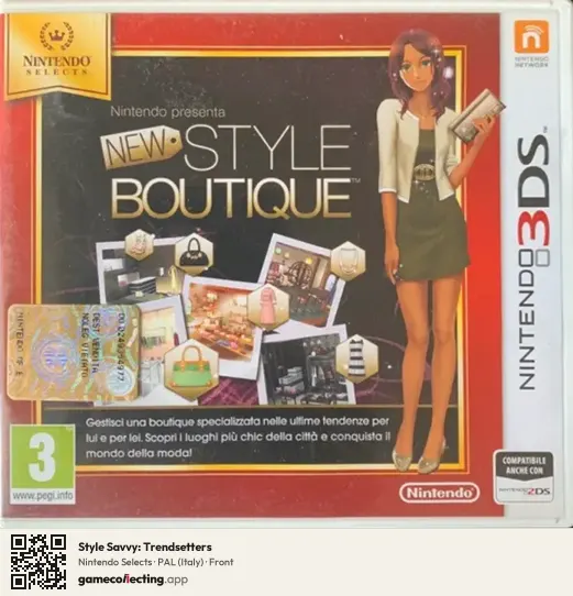 Style Savvy: Trendsetters Nintendo 3DS, Italy box front