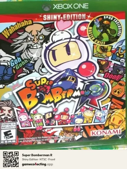 Super Bomberman R Xbox One, NTSC box front