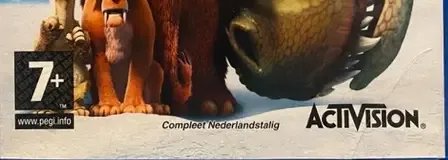 Ice Age: Dawn of the Dinosaurs, the PEGI square on its front