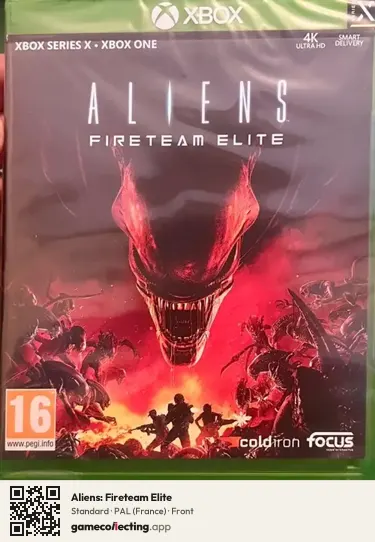 Aliens: Fireteam Elite Xbox Series X, France box front