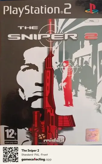 The Sniper 2 PlayStation 2, PAL box front