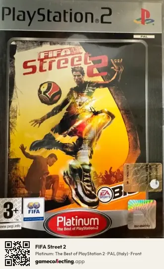 FIFA Street 2 PlayStation 2, Italy box front
