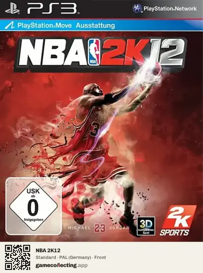 NBA 2K12 PlayStation 3, Germany box front