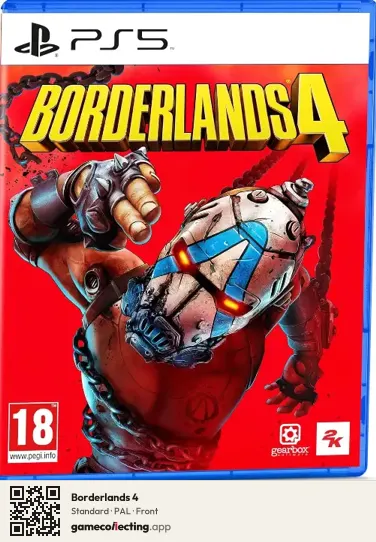 Borderlands 4 PlayStation 5, PAL box front