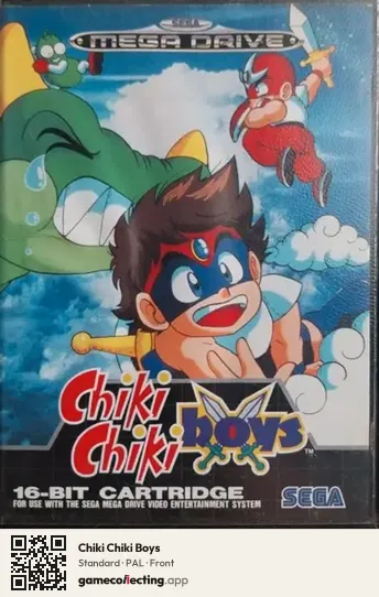 Chiki Chiki Boys Sega Mega Drive / Genesis, PAL box front