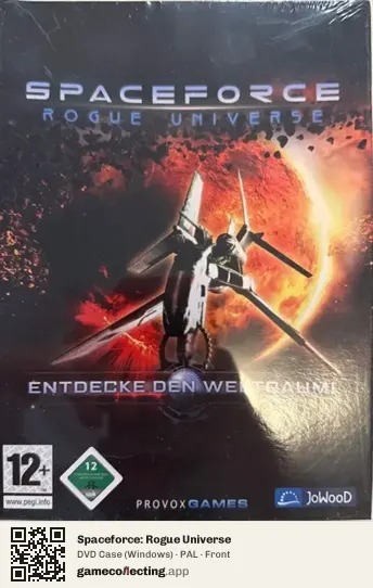 Spaceforce: Rogue Universe Computer, PAL box front