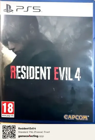 Resident Evil 4 PlayStation 5, France box front