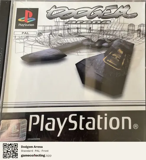 Dodgem Arena PlayStation, PAL box front