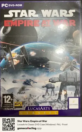 Star Wars: Empire at War Computer, PAL box front