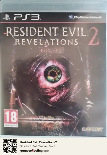 Resident Evil: Revelations 2 PlayStation 3, France box front