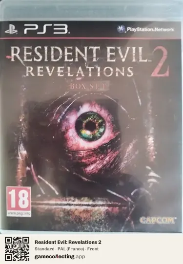 Resident Evil: Revelations 2 PlayStation 3, France box front