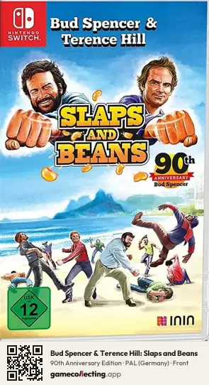 Bud Spencer & Terence Hill: Slaps and Beans Nintendo Switch, Germany box front