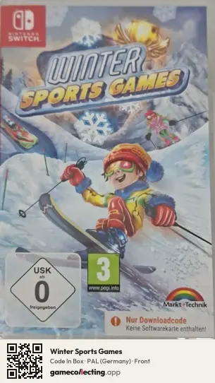 Winter Sports Games Nintendo Switch, Germany box front
