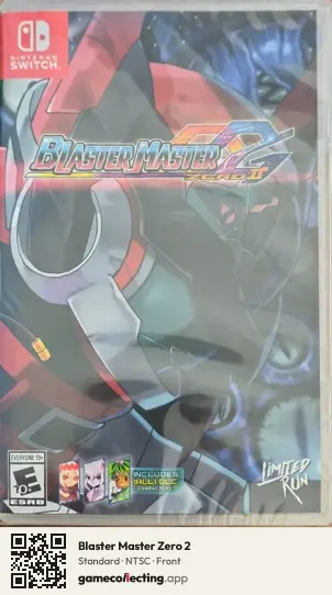 Blaster Master Zero 2 Nintendo Switch, NTSC box front