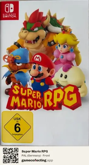 Super Mario RPG Nintendo Switch, Germany box front
