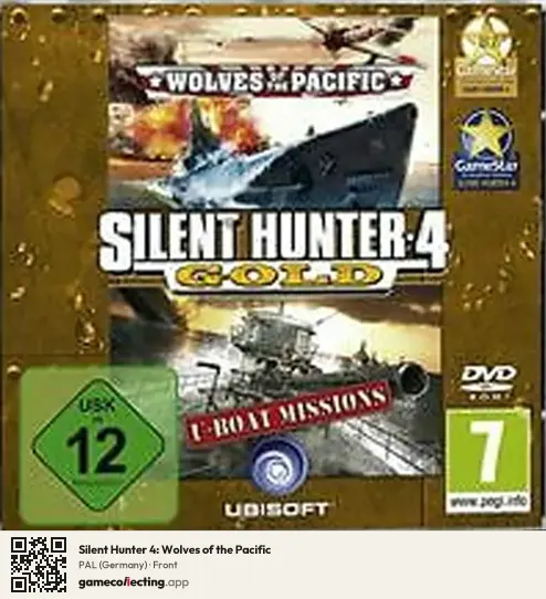 Silent Hunter 4: Wolves of the Pacific Computer, Germany box front