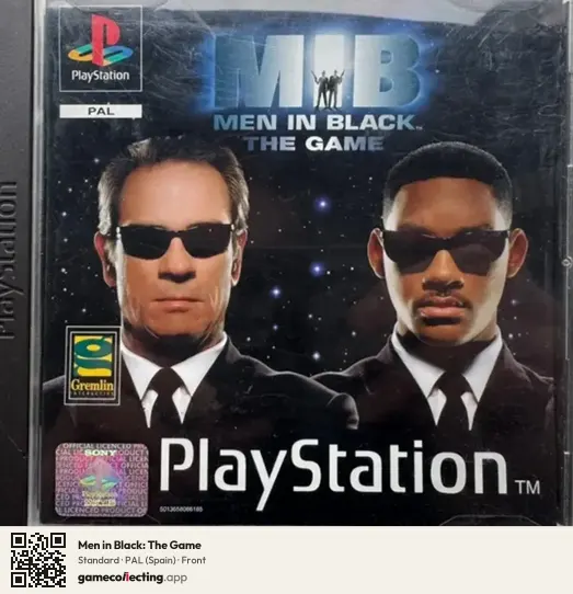 Men in Black: The Game PlayStation, Spain box front