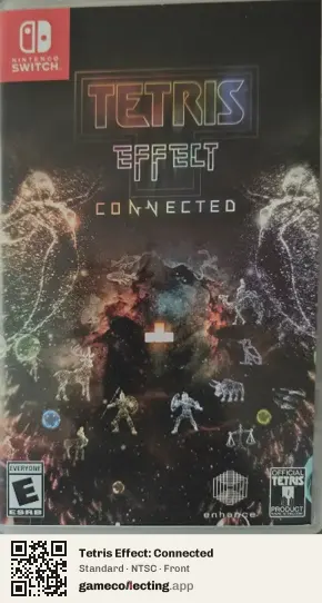 Tetris Effect: Connected Nintendo Switch, NTSC box front