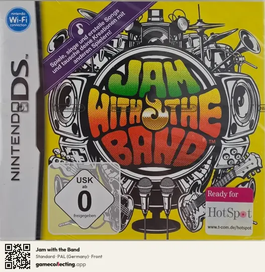 Jam with the Band Nintendo DS, Germany box front