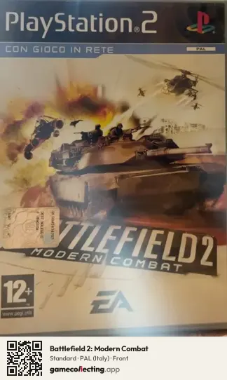 Battlefield 2: Modern Combat PlayStation 2, Italy box front