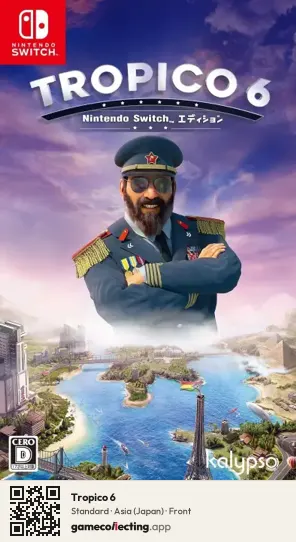 Tropico 6 Nintendo Switch, Asia box front