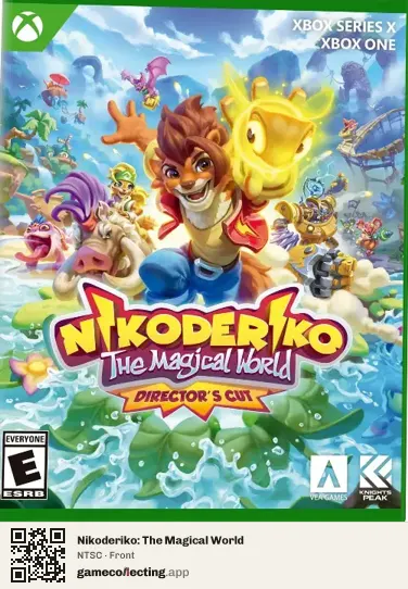 Nikoderiko: The Magical World Xbox Series X, NTSC box front