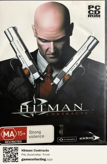 Hitman: Contracts Computer, Australia box front