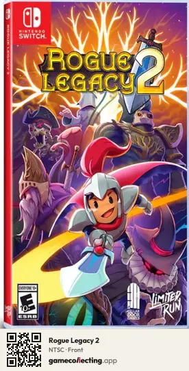 Rogue Legacy 2 Nintendo Switch, NTSC box front