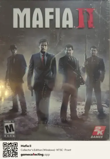 Mafia II Computer, NTSC box front