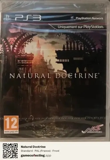Natural Doctrine PlayStation 3, France box front