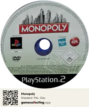 Monopoly PlayStation 2, PAL disc