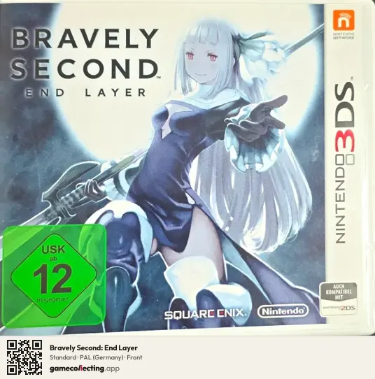 Bravely Second: End Layer Nintendo 3DS, Germany box front