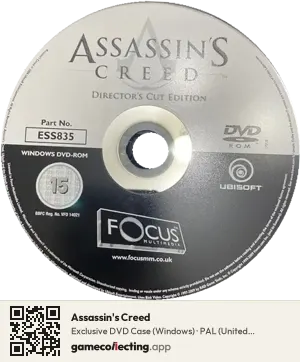 Assassin's Creed Computer, PAL disc