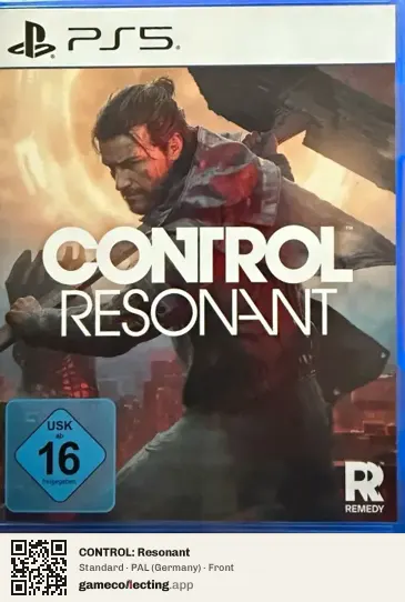 CONTROL: Resonant PlayStation 5, Germany box front