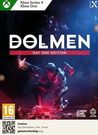 Dolmen Xbox Series X, PAL box front