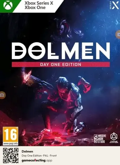 Dolmen Xbox Series X, PAL box front