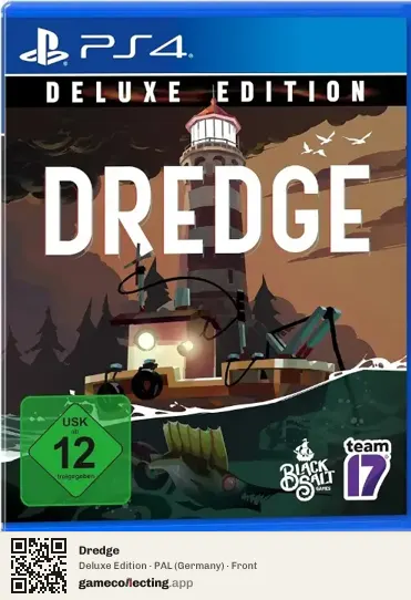 Dredge PlayStation 4, Germany box front