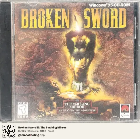 Broken Sword II: The Smoking Mirror Computer, NTSC box front