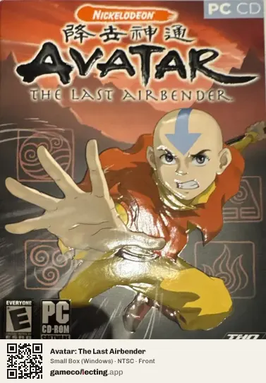 Avatar: The Last Airbender Computer, NTSC box front